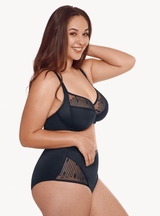 Lisca Ivonne anthracite soutien-gorge sans forme