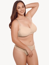Lisca Ivonne poudre soutien-gorge sans armatures en dentelle