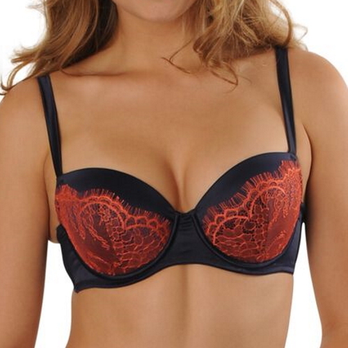 Sapph Ludivine bleu marine/rose soutien-gorge rembourré