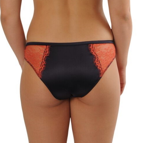 Sapph Ludivine bleu marine/rose slip
