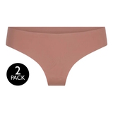 LingaDore Quotidien Soft Sensation cuir brun culotte string