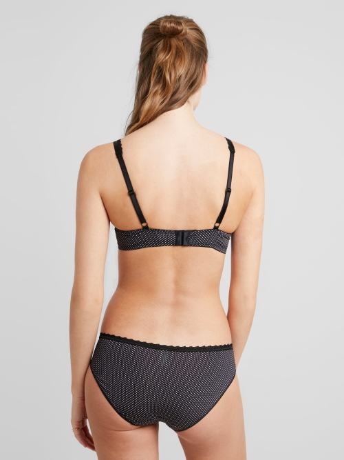 LingaDore Quotidien Uni Fit noir/rose soutien-gorge rembourré