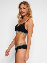 Plage de LingaDore Jaimi noir haut de bikini préformé