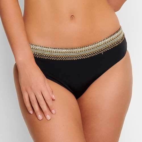Plage de LingaDore Jaimi noir slip de bikini