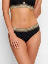 Plage de LingaDore Jaimi noir slip de bikini