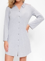 LingaDore Night Faded Rose faded grey chemise de nuit