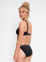 Plage de LingaDore Black Panter noir slip de bikini