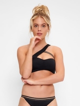 Plage de LingaDore Black Panter noir soutien-gorge bikini corbeille