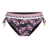 Plage de LingaDore Paisley Love noir/print slip de bikini