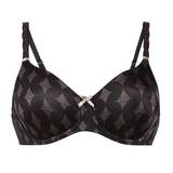 Rosa Faia Mila noir soutien-gorge sans forme