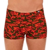 HOM Catalan vert/print boxer