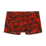 HOM Catalan vert/print boxer