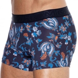 HOM Morgiou bleu/print sport boxer