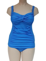 Bomain Paris bleu tankini set