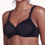Lisca Gina noir soutien-gorge sans armatures en dentelle