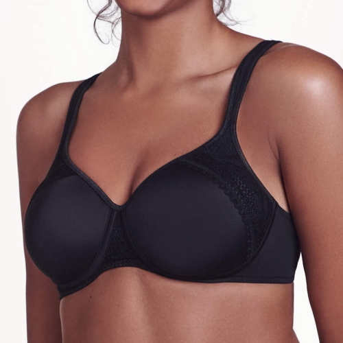 Lisca Gina noir soutien-gorge sans armatures en dentelle