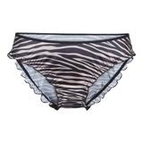 LingaDore Striped Zebra noir/print slip