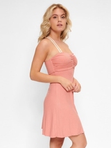 LingaDore Night Vanilla Coffee antique rose chemise de nuit