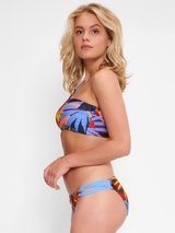 Plage de LingaDore Bright Leaves multicolore/print soutien-gorge bikini corbeille