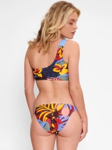 Plage de LingaDore Bright Leaves multicolore/print soutien-gorge bikini corbeille