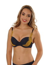 Sapph Celia bleu marine soutien-gorge rembourré
