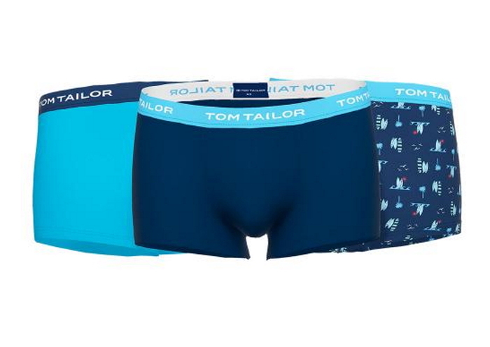Tom Tailor Sailing bleu/print boxer