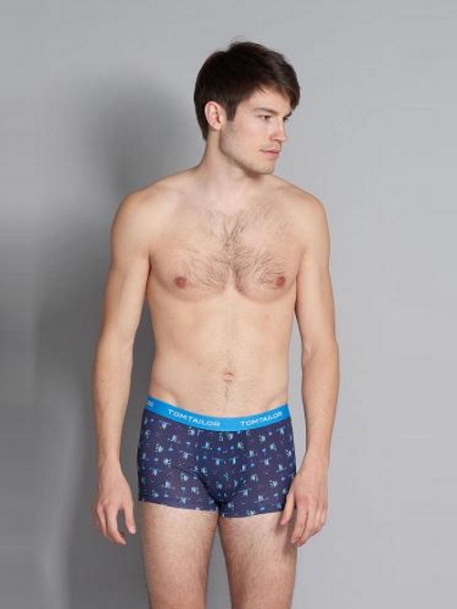 Tom Tailor Sailing bleu/print boxer