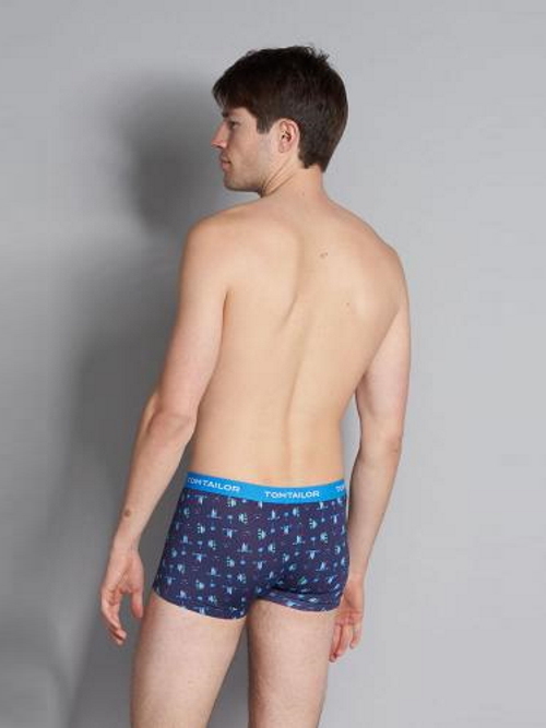 Tom Tailor Sailing bleu/print boxer