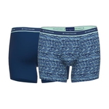 Tom Tailor Palm Leaves bleu marine/print boxer