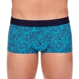 HOM Heliopolis turquoise/print sport trunk