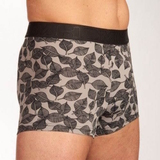 HOM Vence noir/print sport boxer