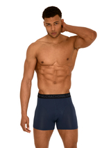 Muchachomalo Micro bleu marine sport boxer