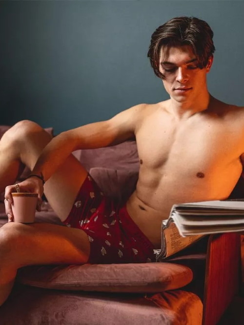 Zaccini Koffie sable rouge boxer