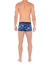 HOM Madrague bleu/print boxer