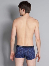 Tom Tailor Alligator bleu marine/print boxer