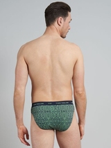 Tom Tailor Blue/Green All over  bleu marine/print slip pour hommes