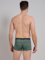Tom Tailor Blue/Green All over  bleu marine/print boxer