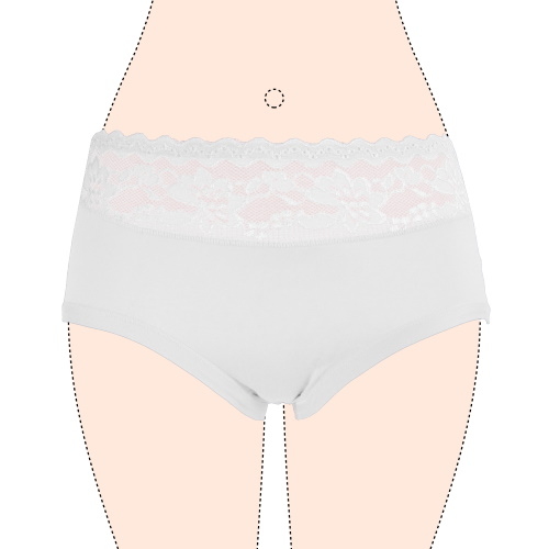 Gianvaglia Broderie blanc slip