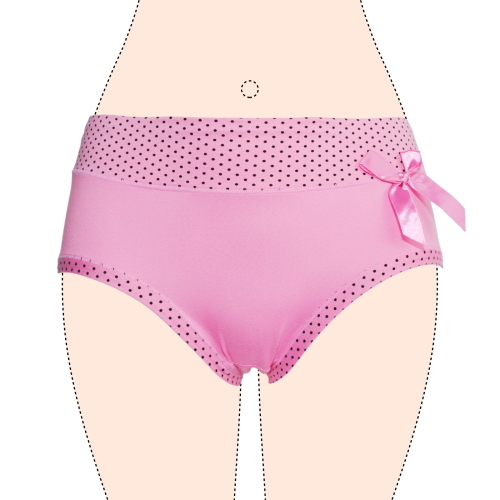 Gianvaglia Dotted rose slip