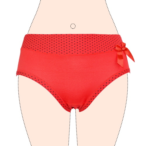 Gianvaglia Dotted rouge slip