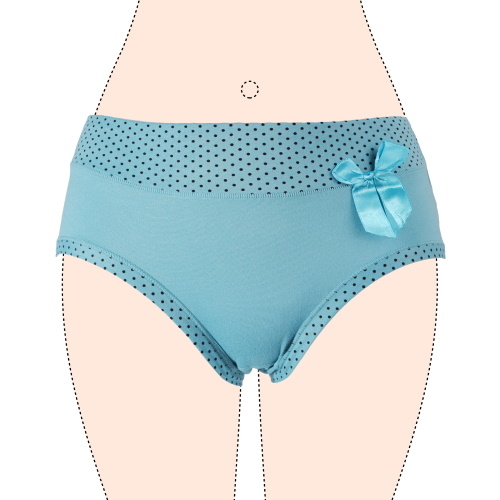 Gianvaglia Dotted bleu slip