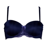 After Eden Dionne bleu marine soutien-gorge rembourré