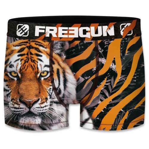 Freegun Tiger noir/print sport boxer