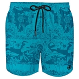 Muchachomalo Réaction de l'eau turquoise/print maillot de bain pour homme