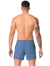 Muchachomalo Réaction de l'eau bleu/print maillot de bain pour homme