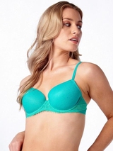 After Eden DOT turquoise soutien-gorge rembourré