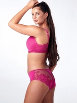 After Eden D-Cup & Up Faro fuchsia shortie