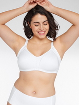 Naturana Minimizer blanc soutien-gorge sans armatures en dentelle