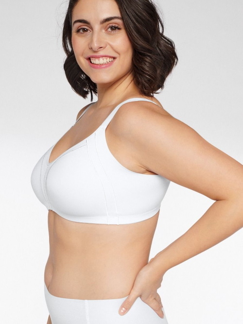 Naturana Minimizer blanc soutien-gorge sans armatures en dentelle