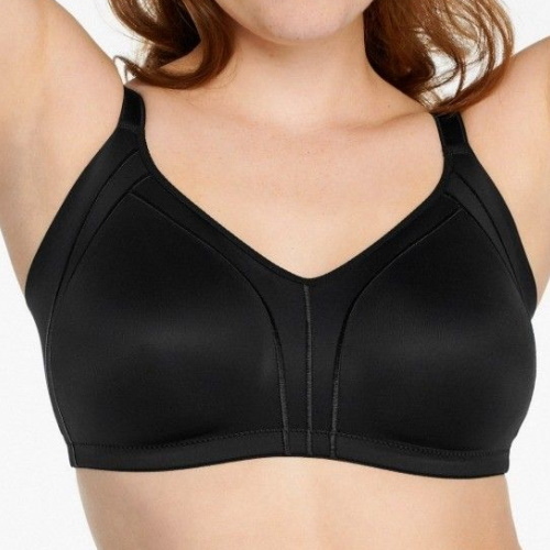 Naturana Minimizer noir soutien-gorge sans armatures en dentelle